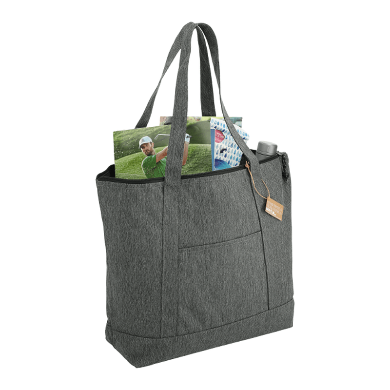 STRAYER Vila Recycled Boat Tote - GRAPHITE